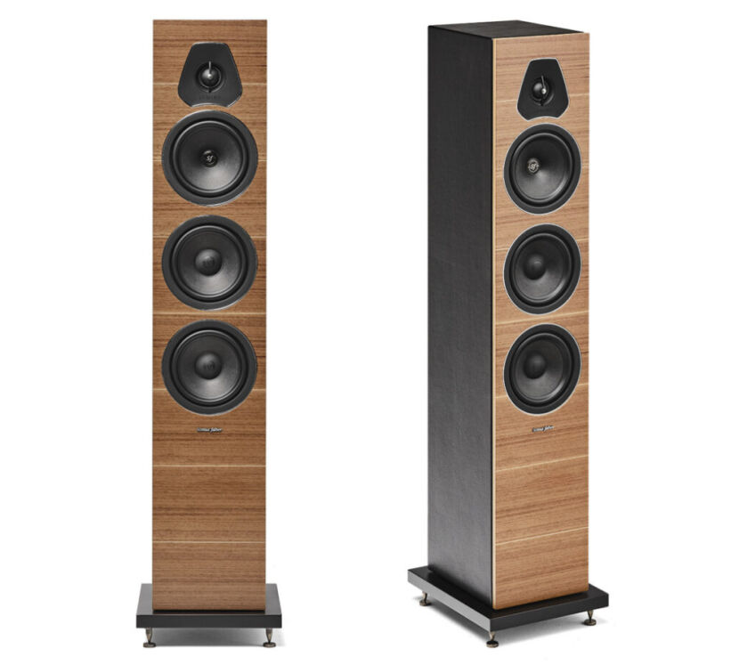 Sonus faber Lumina III (orzech). Kolumna podłogowa.