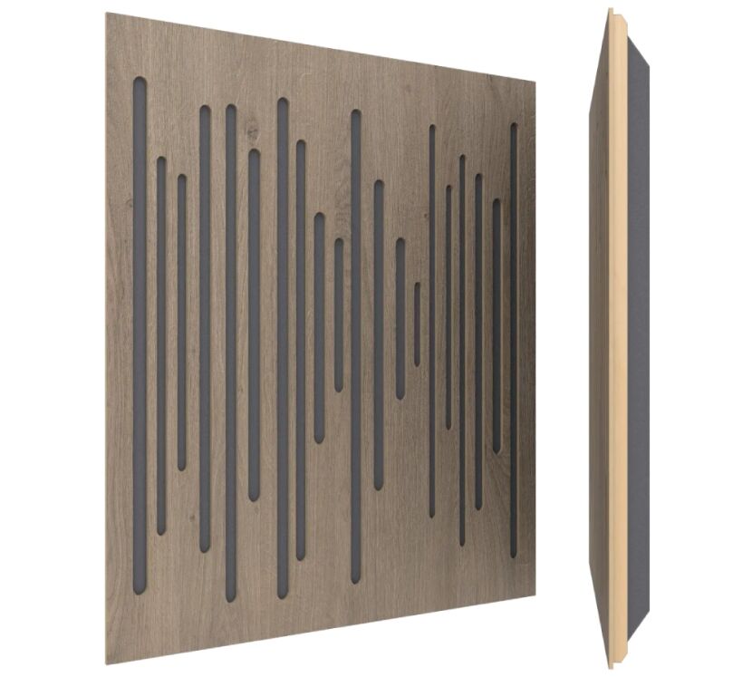 Vicoustic Wavewood Ultra Lite (brown oak). Panel akustyczny (kpl. 8 sztuk).