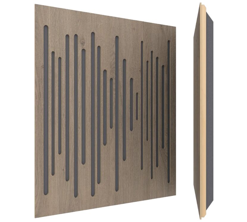 Vicoustic Wavewood Ultra Lite (brown oak). Panel akustyczny (kpl. 8 sztuk).