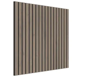 Vicoustic VicStrip Square (brown oak). Panel akustyczny (kpl. 8 sztuk).