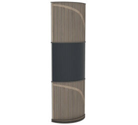 Vicoustic VicTotem Ultra VMT (black - brown oak). Panel akustyczny (trzy moduły).
