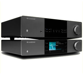 Cambridge Audio EXA100 + EXN100. Zestaw wzmacniacz + odtwarzacz sieciowy.