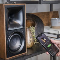Klipsch The Fives (orzech). Aktywne kolumny podstawkowe. - 8