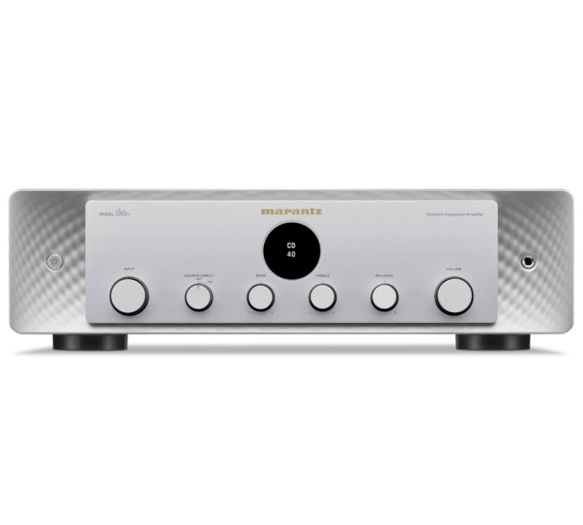 Marantz Model 60n (srebrno-złoty). Wzmacniacz stereo z funkcjami sieciowymi.