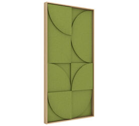 Vicoustic VicShape3D (green). Panel akustyczny.