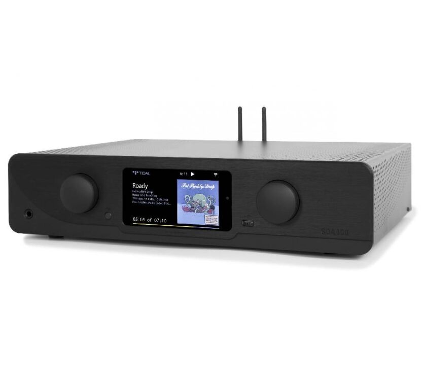 Atoll SDA300 Signature (czarny). Sieciowy wzmacniacz stereo.