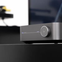 WiiM AMP (ciemnoszary). Sieciowy wzmacniacz stereo. - 8