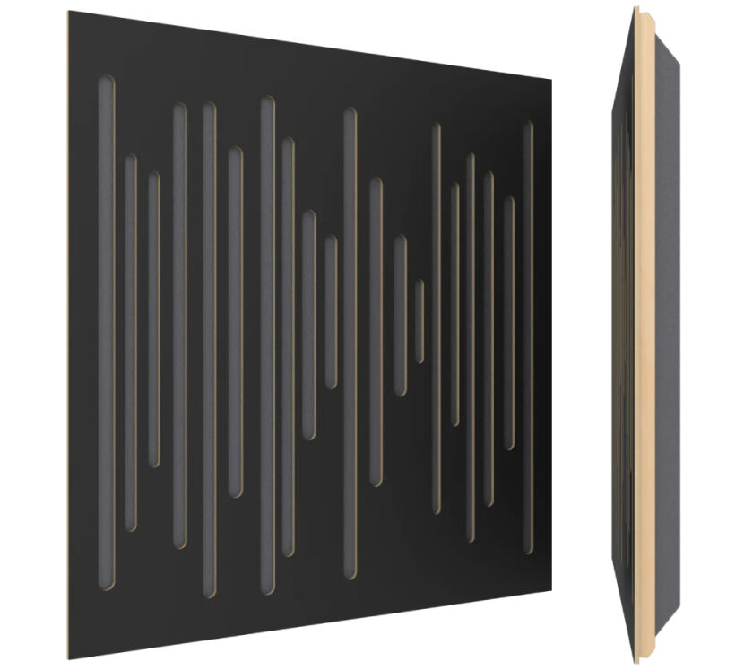 Vicoustic Wavewood Ultra Lite (black matte). Panel akustyczny (kpl. 8 sztuk).
