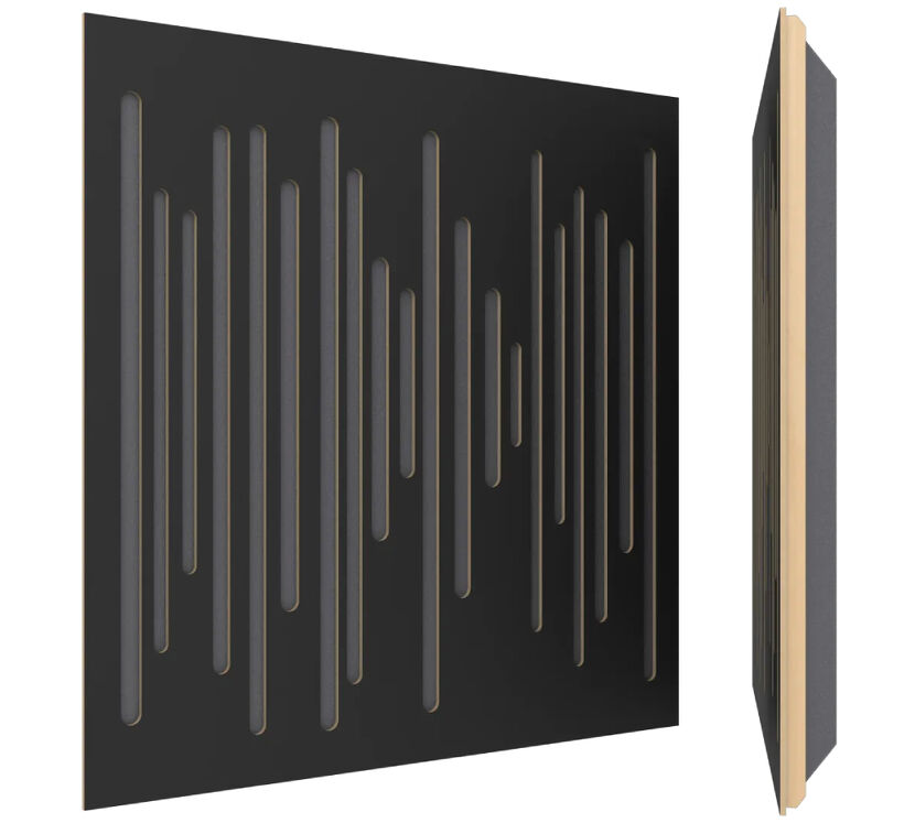 Vicoustic Wavewood Ultra Lite (black matte). Panel akustyczny (kpl. 8 sztuk).