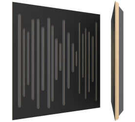 Vicoustic Wavewood Ultra Lite (black matte). Panel akustyczny (kpl. 8 sztuk).