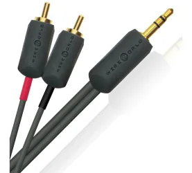 Wireworld I-World Audio Cable. Przewód Mini Jack-2xRCA (1.5m).