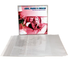 Simply Analog PP Outer Sleeves 12" (25 sztuk). Zewnętrzne koperty na okładki winyli.