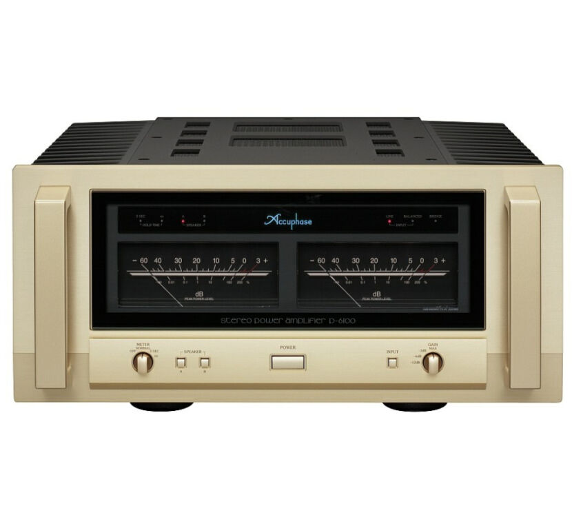 Accuphase P-6100. Końcówka mocy stereo klasy high-end.