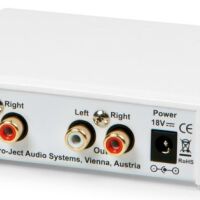 Pro-Ject Phono Box E (czarny). Przedwzmacniacz gramofonowy. - 2