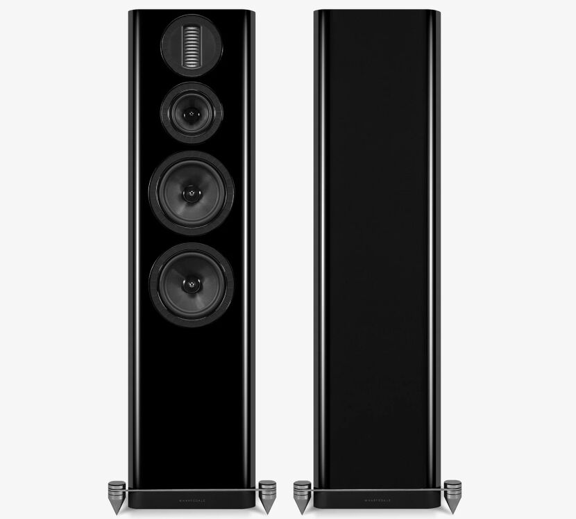 Wharfedale Aura 4 (czarny połysk). Kolumny podłogowe.