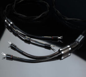 Esprit Lumina. Przewody głośnikowe z wtykami typu widły (2x2,5m).