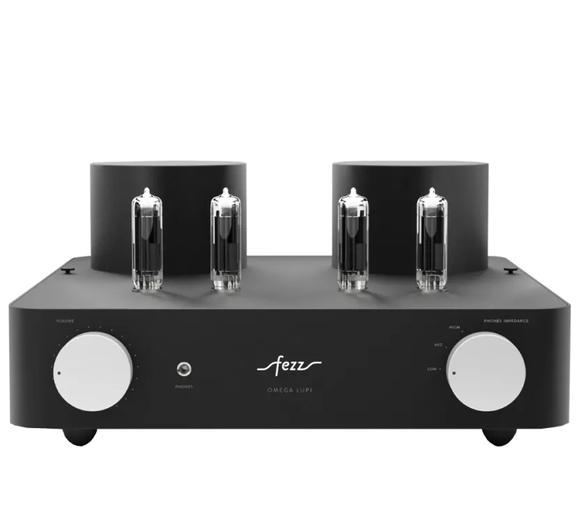 Fezz Audio Omega Lupi EVO (black ice). Lampowy wzmacniacz słuchawkowy.