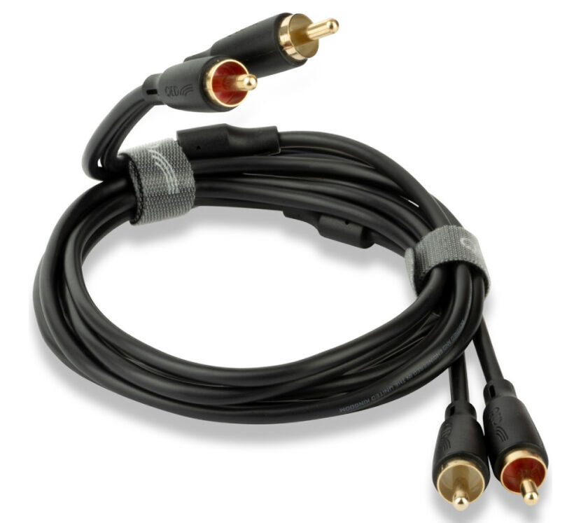 QED Connect QE8104. Interkonekt audio 2xRCA (1.5m).