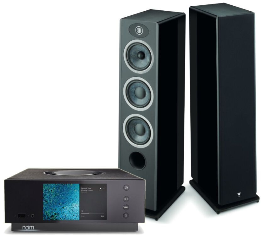 Naim Uniti Atom + Focal Vestia N°2. Zestaw stereo.