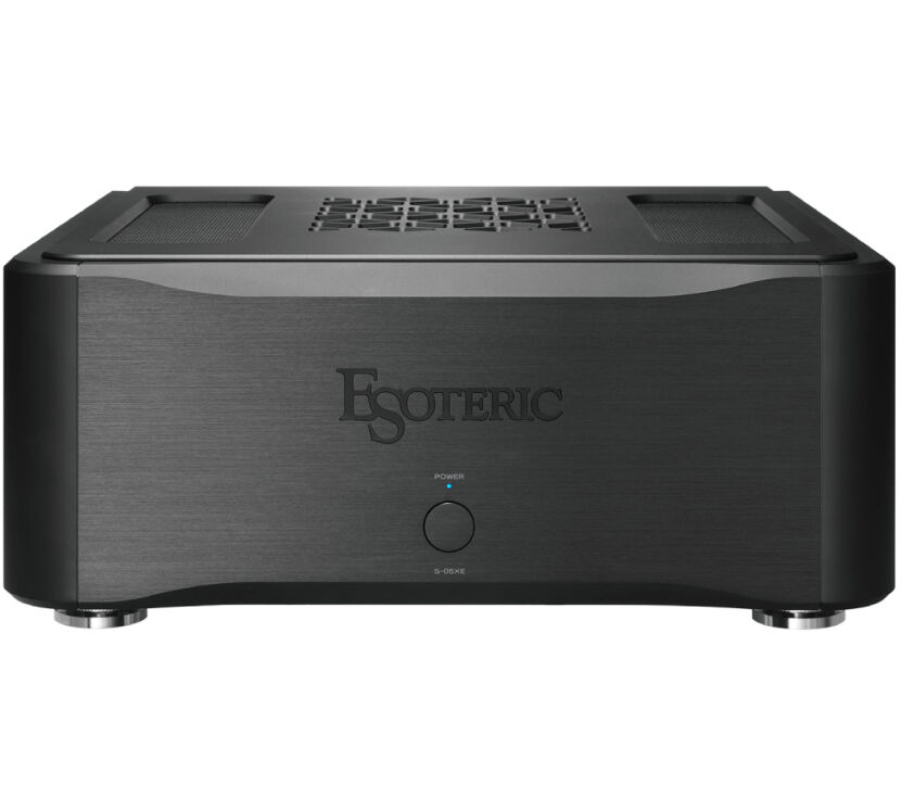 Esoteric S-05XE (czarny). Końcówka mocy mono klasy hi-end.