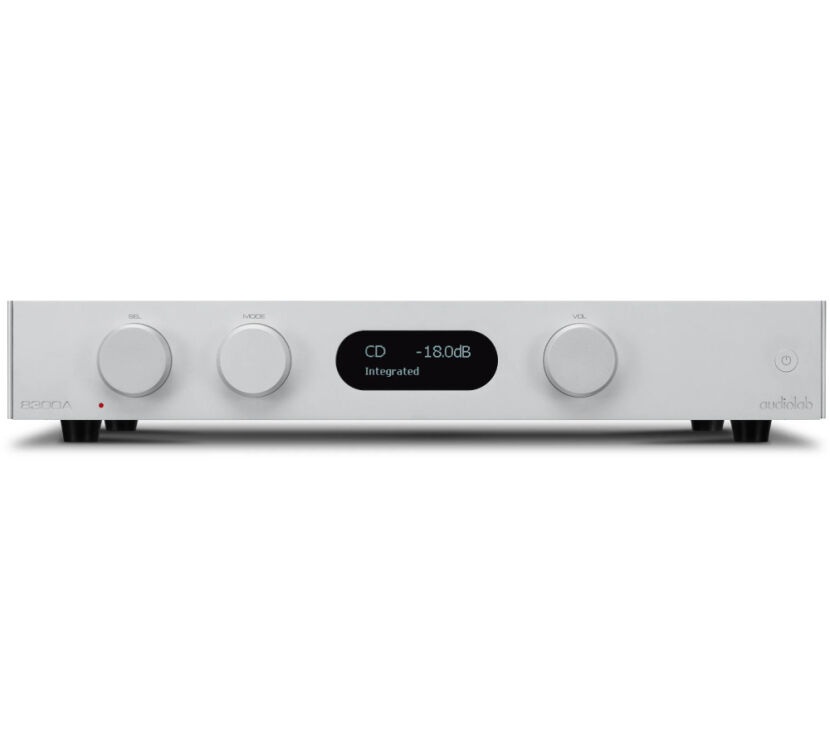Audiolab 8300A (srebrny). Zintegrowany wzmacniacz stereo.