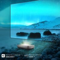 Hisense 4K Smart Laser TV 120L5ND. Projektor z ekranem ramowym. - 6