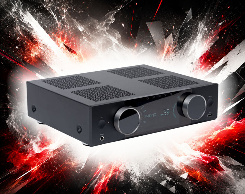 Onkyo Muse Y-40 (czarny). Wzmacniacz stereo z funkcjami sieciowymi.
