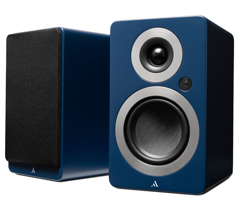 Argon Audio Forte A4 WiFi (niebieski). Aktywne kolumny podstawkowe.