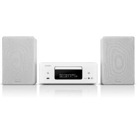 Denon CEOL N12 DAB (biały). Mini zestaw stereo.