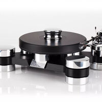 Transrotor Dark Star Silver Shadow. Gramofon manualny. - 2