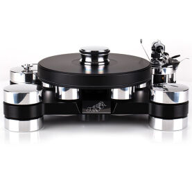 Transrotor Dark Star Silver Shadow. Gramofon manualny.