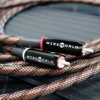 Wireworld Eclipse 10 (ECI). Interkonekt audio RCA (2x0.5m) - 2