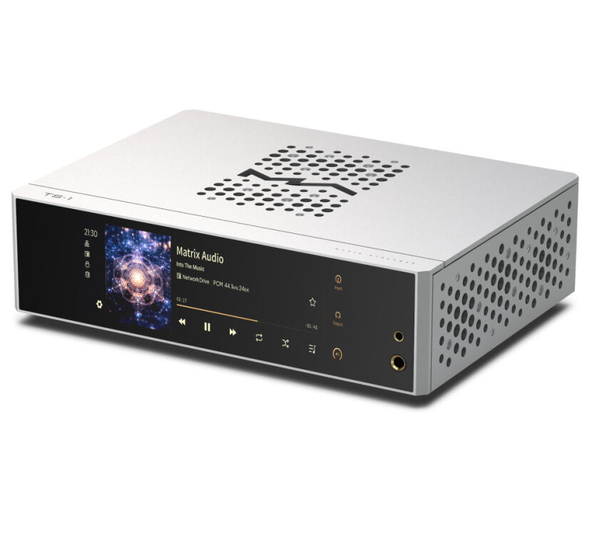 Matrix Audio TS-1. Odtwarzacz sieciowy z DAC / Pre / Wzmacniacz słuchawkowy.