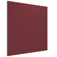 Vicoustic VicStrip Square (garnet red). Panel akustyczny (kpl. 8 sztuk). - 2