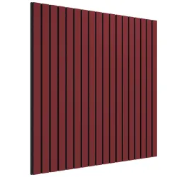 Vicoustic VicStrip Square (garnet red). Panel akustyczny (kpl. 8 sztuk).