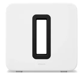 Sonos Sub 4 (biały). Bezprzewodowy subwoofer multiroom.