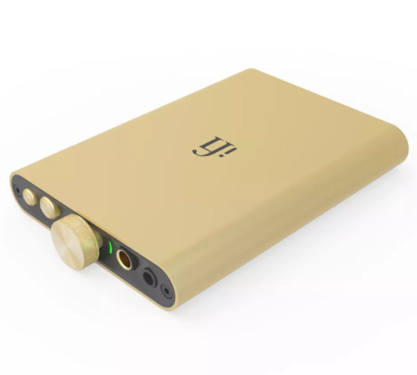 iFi Audio Hip-Dac2 Gold Edition. Przenośny DAC i wzmacniacz słuchawkowy.