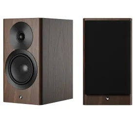Dynaudio Focus 10 (orzech). Aktywne kolumny podstawkowe