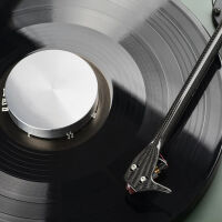 Pro-Ject Record Puck E (srebrny). Docisk do płyt winylowych. - 2