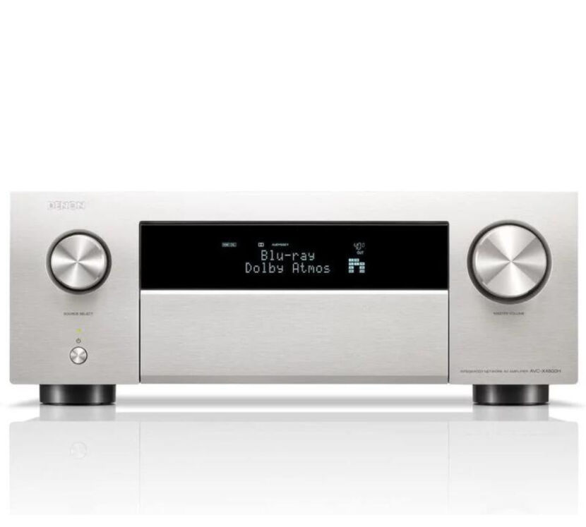 Denon AVC-X4800H (srebrny). Wzmacniacz kina domowego.