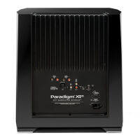 Paradigm XR 11 (czarny lakier). Subwoofer aktywny. - 6