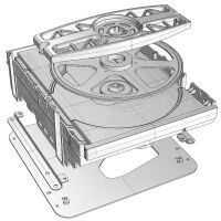Teac VRDS-701T (czarny). Transport płyt CD. - 3