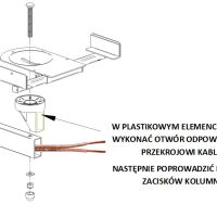 B-Tech BT77 (biały). Uchwyt głośnikowy. - 5