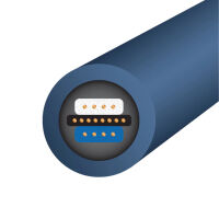 Wireworld Oasis 10 (OBI). Interkonekt audio XLR (2x1.0m) - 2