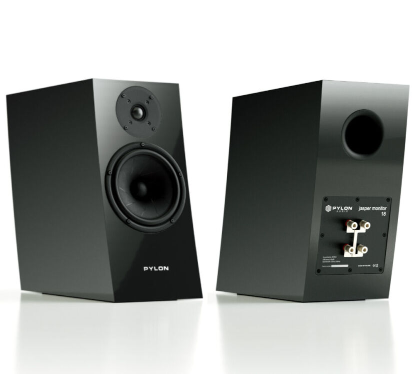 Pylon Audio Jasper Monitor 18 (czarny). Kolumny podstawkowe.