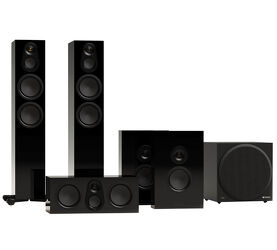Monitor Audio Silver 300 8G system AV (czarny). Zestaw 5.1.