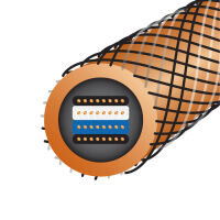 Wireworld Eclipse 10 (EBI). Interkonekt audio XLR (2x0.75m) - 2