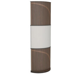 Vicoustic VicTotem Ultra VMT (light grey - dark walnut). Panel akustyczny (trzy moduły).