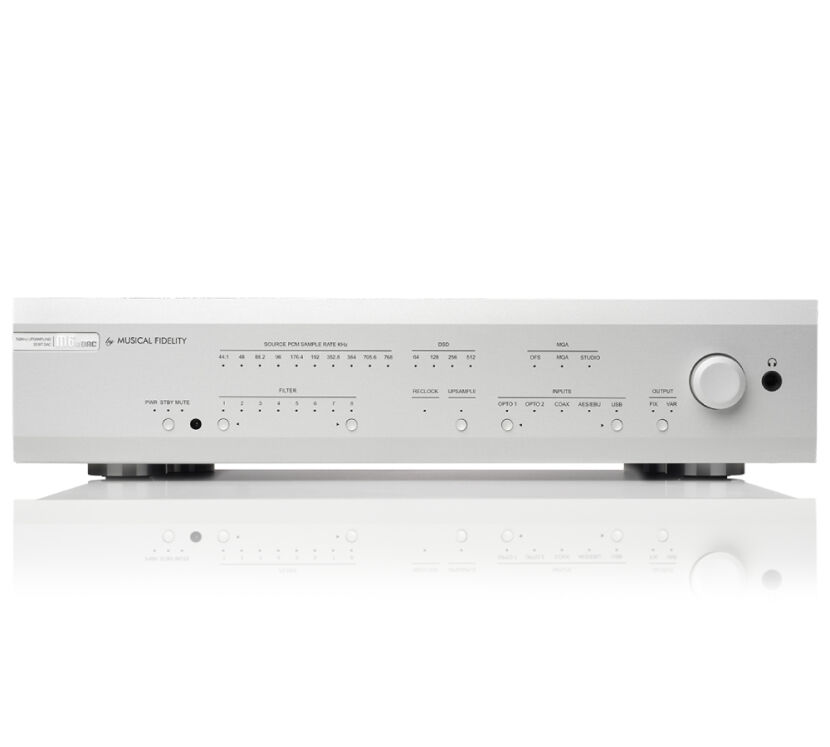 Musical Fidelity M6x DAC (srebrny). Przetwornik cyfrowo-analogowy DAC.