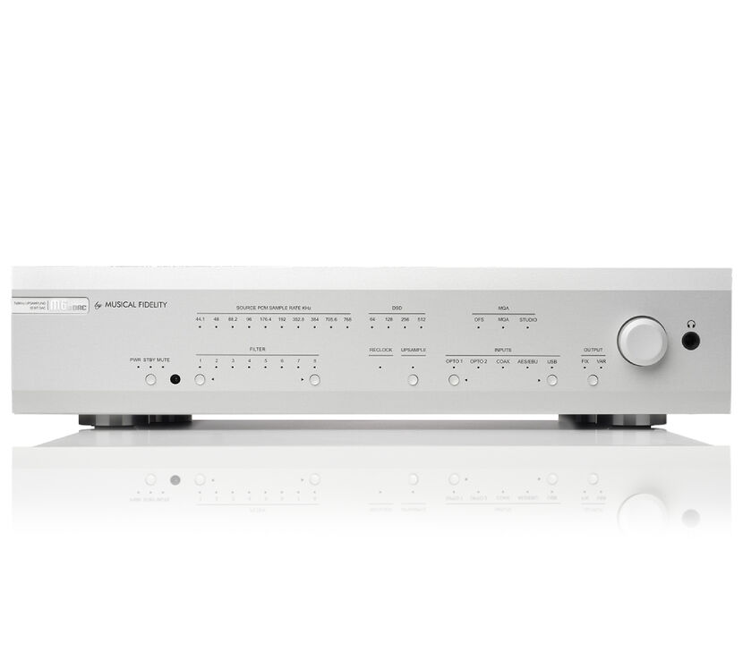 Musical Fidelity M6x DAC (srebrny). Przetwornik cyfrowo-analogowy DAC.